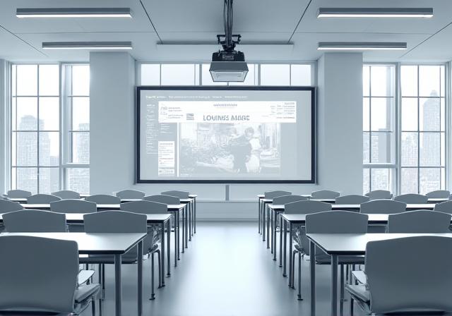 Класс для лекций в Нью-Йорке